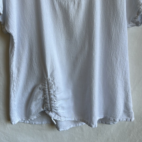 Oh My Gauze! White cotton top, size M/L - Picture 3 of 8